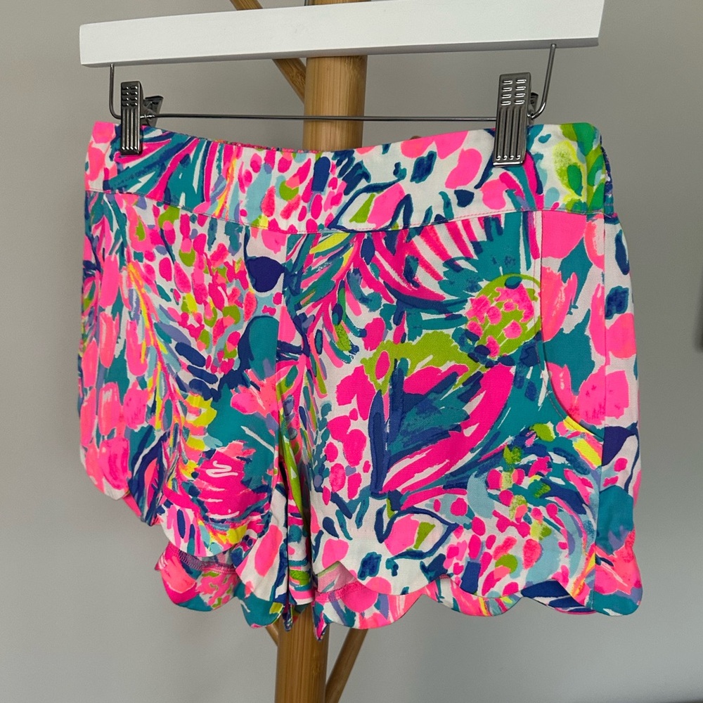 Lilly Pulitzer Dahlia Short in Gumbo Limbo Sz Small 🌸Collectors Print! - Picture 7 of 10
